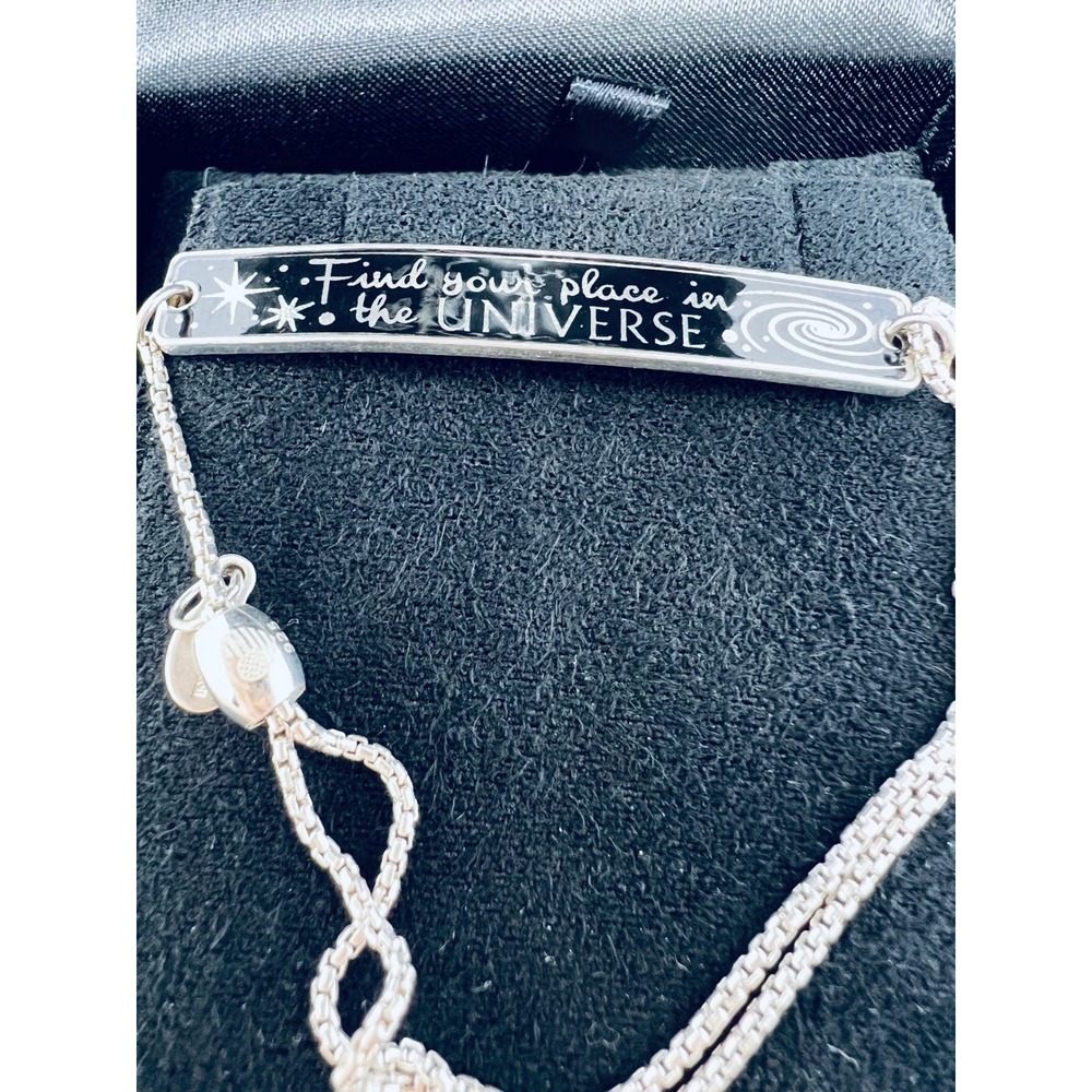 Alex and Ani Disney Sterling Silver Find Your Place in the Universe Bracelet - Picture 2 of 6